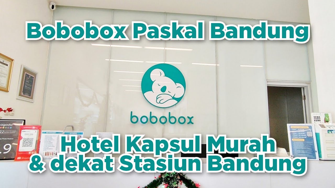 Bobobox Paskal Bandung - Review & Room Tour Hotel Kapsul Strategis dan Murah di Pusat Kota Bandung
