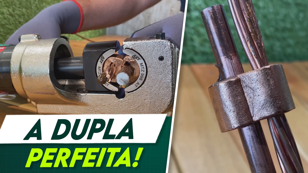 Essa é a MELHOR CONEXÃO para ATERRAMENTO que JÁ FIZ na VIDA! 🤔🤩
