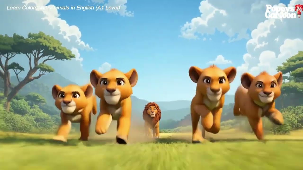 Learn Colors and Animals with Cute Dolls| Easy English Listening Skills | Preschool Level