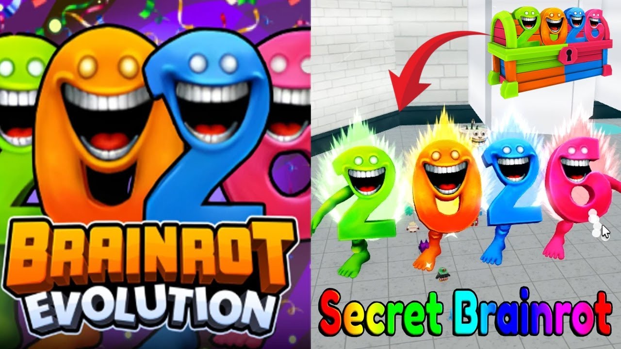 Unlocked *New Secret* 2026 New Year Brainrot in Brainrot Evolution Update 37 (Roblox) | Crew TV