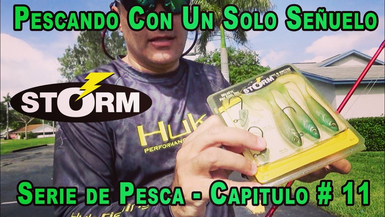 Pescando con un solo señuelo - Capitulo # 11 Señuelo Storm Swimbait - 📽 # 136