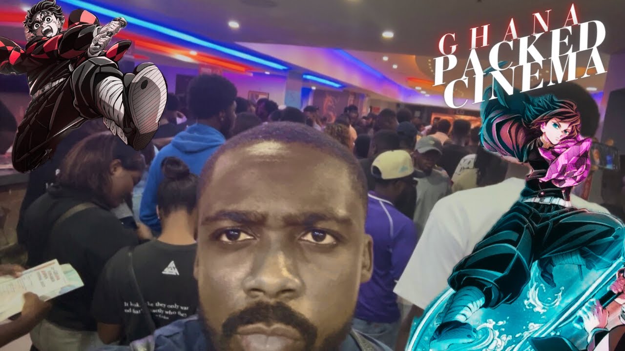 Packed Cinema in Ghana Reacts to Demon Slayer: Infinity Castle 🔥