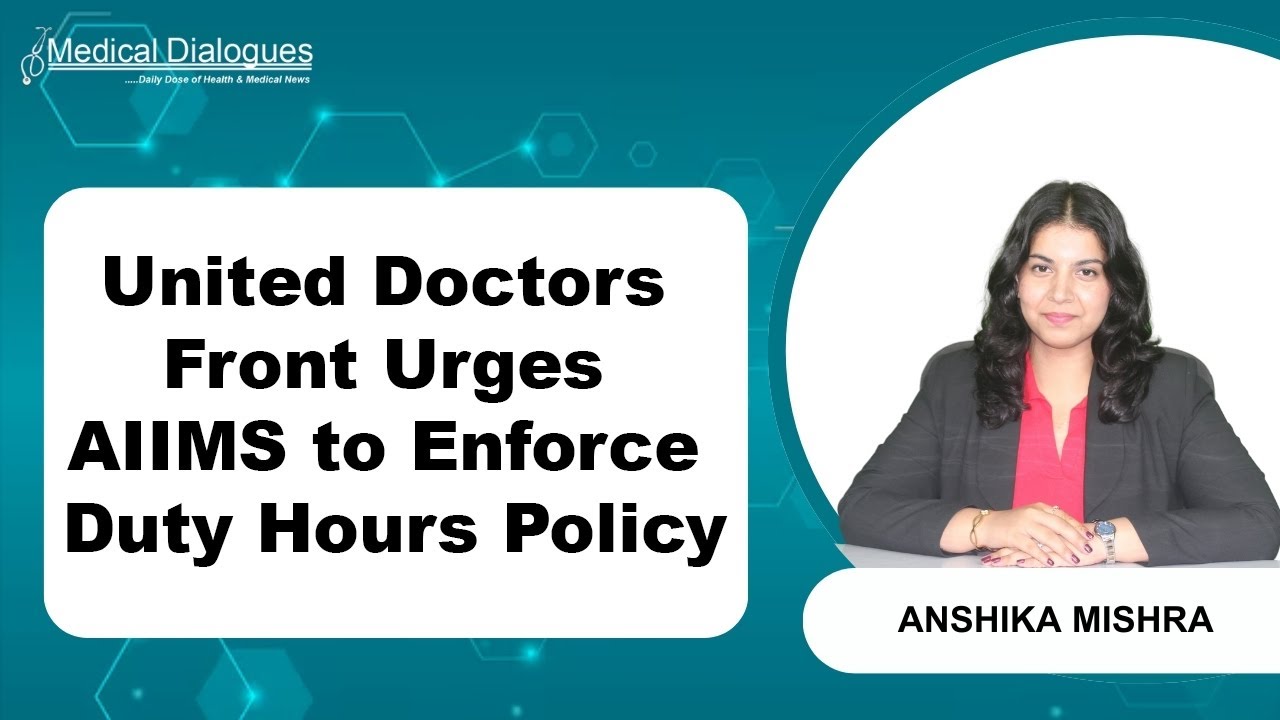 Doctors Demand Strict Implementation of AIIMS 12-Hour Day, 48-hour week Duty Roster!