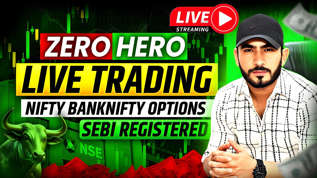Expiry Hero Zero Trade Nifty SENSEX | Live Trading | Banknifty Analysis | 03-August | #livetrading