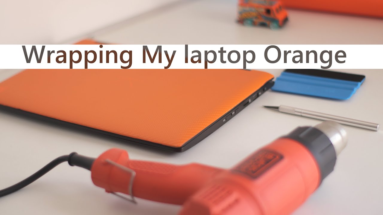 DIY Laptop Wrapping Tutorial