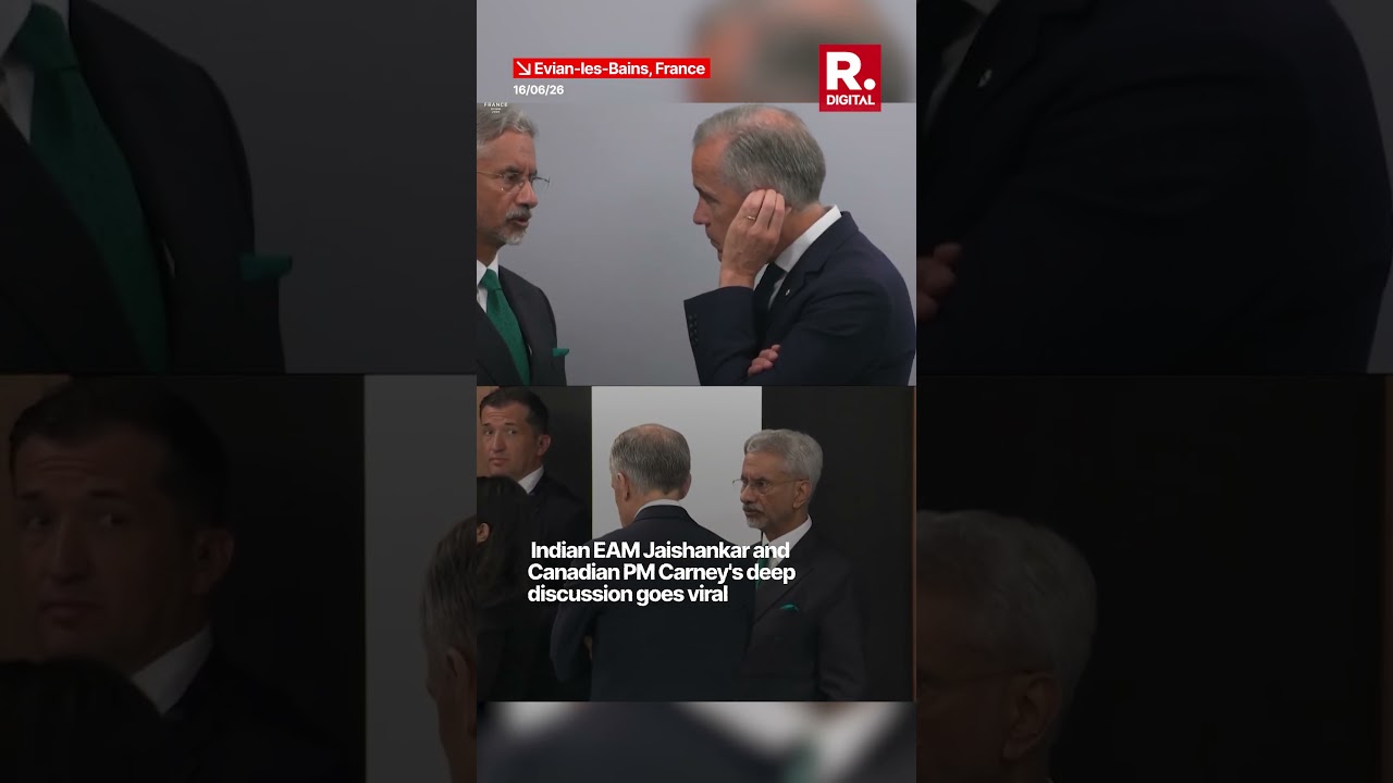 Viral: Indian EAM Jaishankar And Canadian PM Carney Have A 'Deep Discussion' At G7 Summit | France