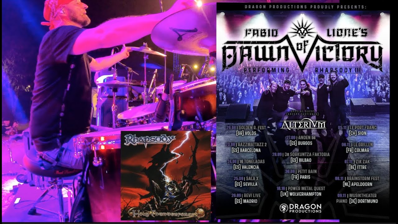 Holy Thunderforce - DAWN OF VICTORY perfoming RHAPSODY