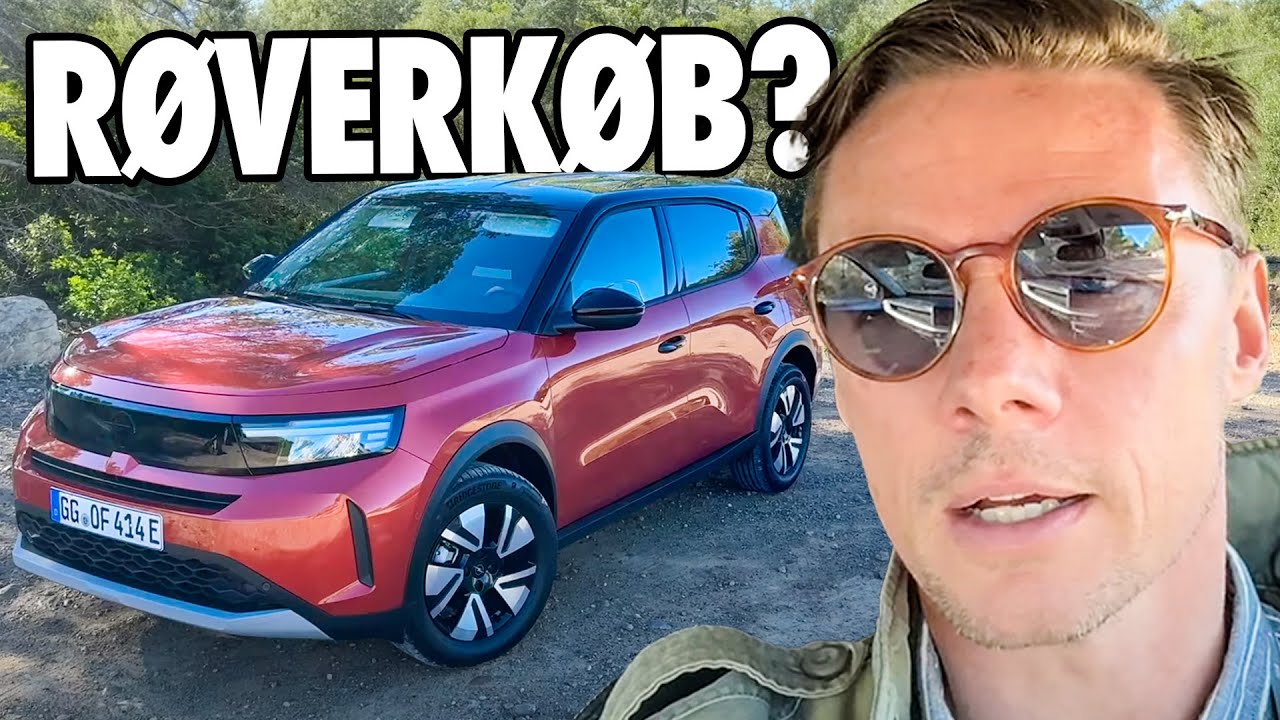 KUN ca. 200.000 kr. for elektrisk SUV🤩🤩🤩– Opel Frontera (2024)