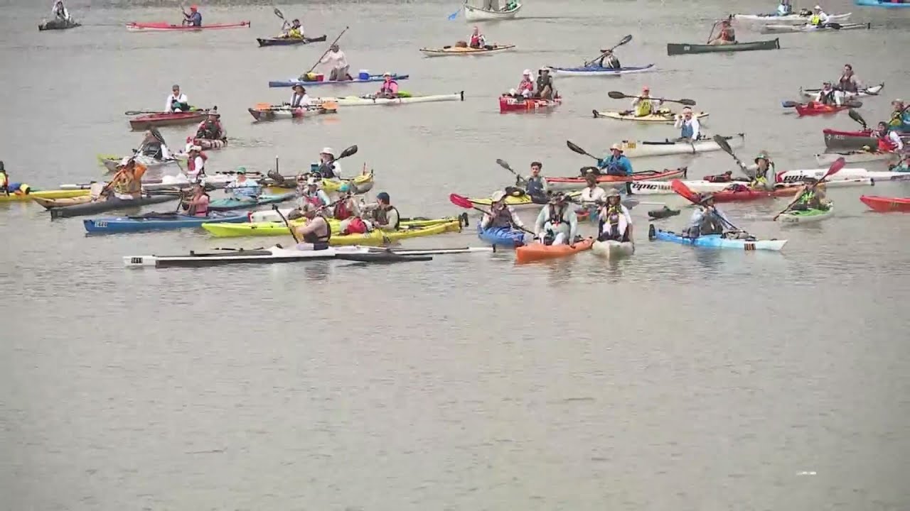 MR340 river race begins with 600 racers in Kansas City