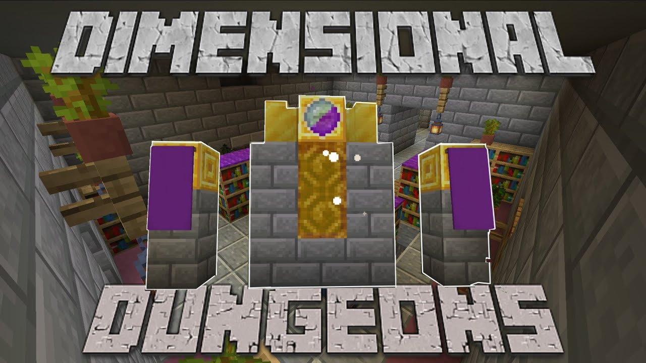 Minecraft, Обзор на мод Dimensional Dungeons. Данжи с головоломками.