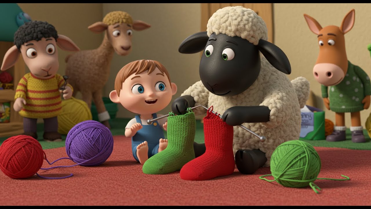 Baa Baa Black Sheep | Classic Nursery Rhyme for Kid | Fun Learning Song with Animals & Sharing Theme