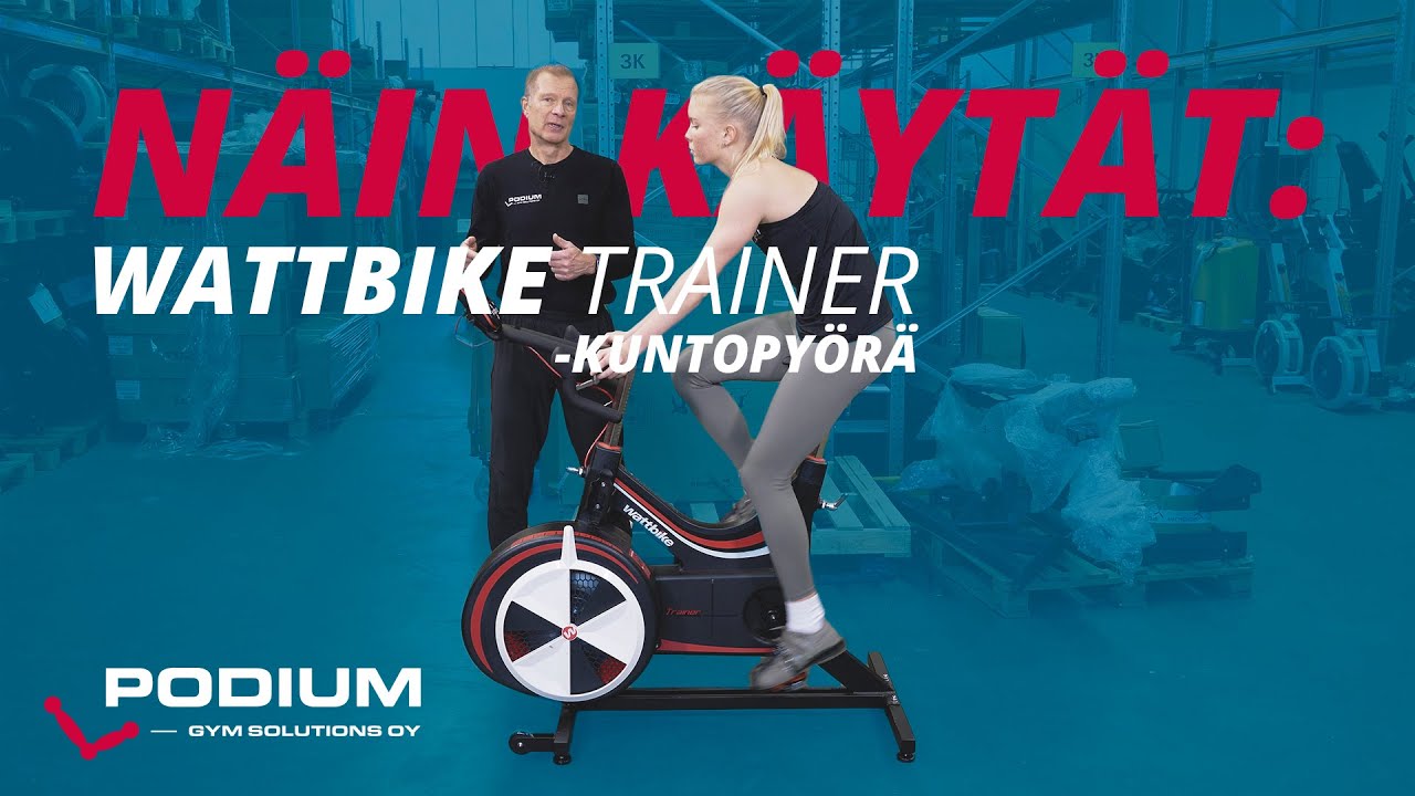 Näin toimii Wattbike Trainer -kuntopyörä