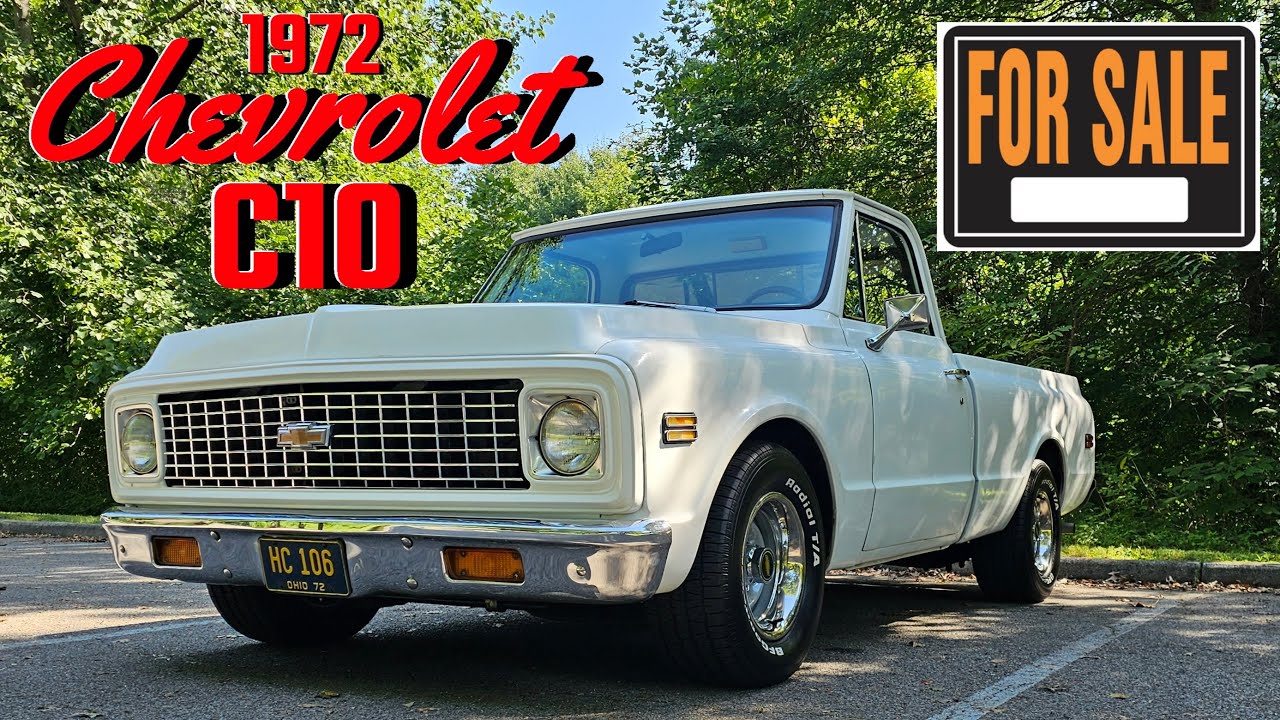 1972 Chevrolet C10 Pickup Truck For Sale