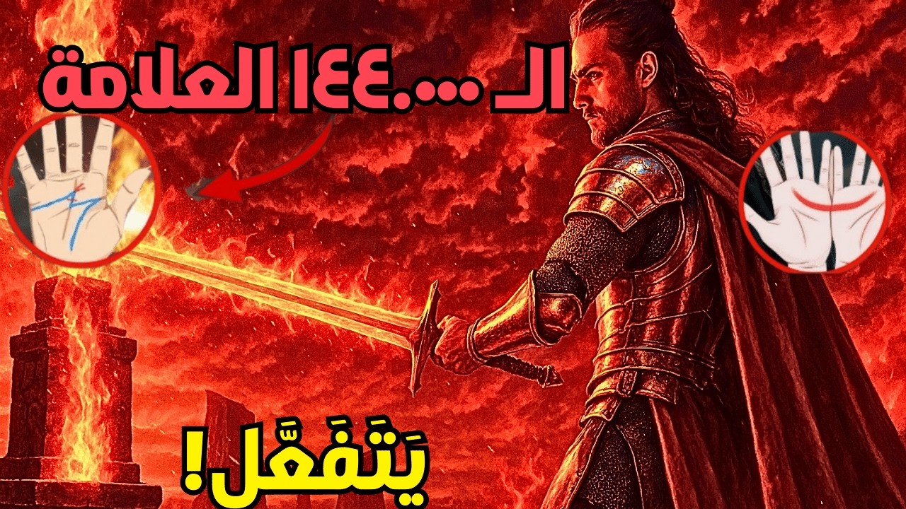 سيحدث شيء غريب لـ ١٤٤ ألف شخص ممن لديهم شكل هلال أو حرف 