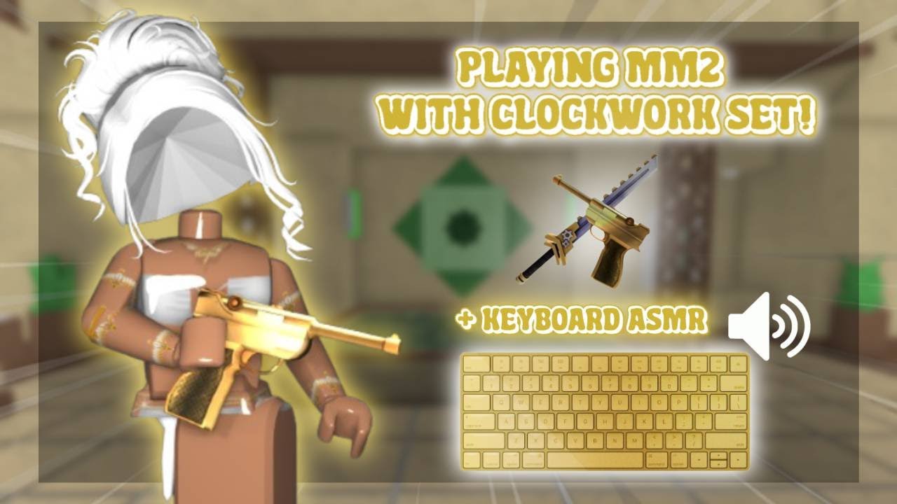 BEATING E-DATER TEAMERS IN MM2 + KEYBOARD ASMR!