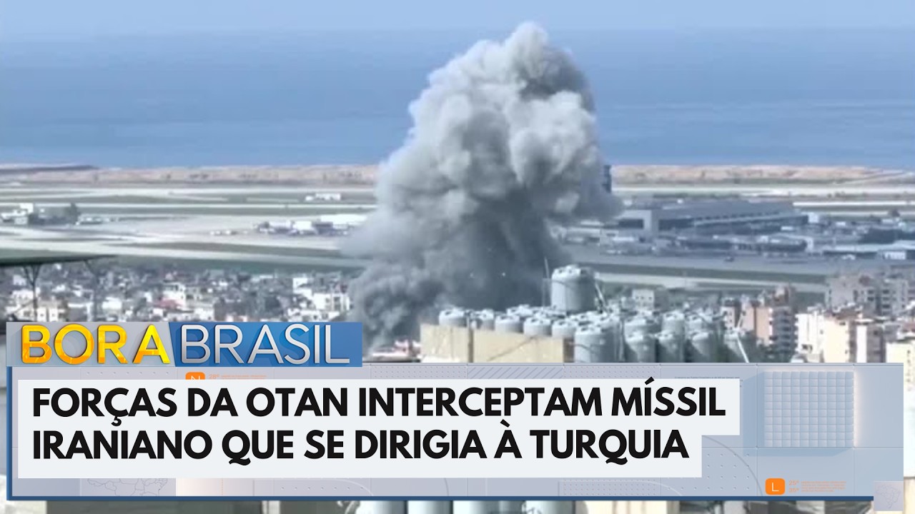OTAN intercepta míssil iraniano que atingiria a Turquia | Bora Brasil