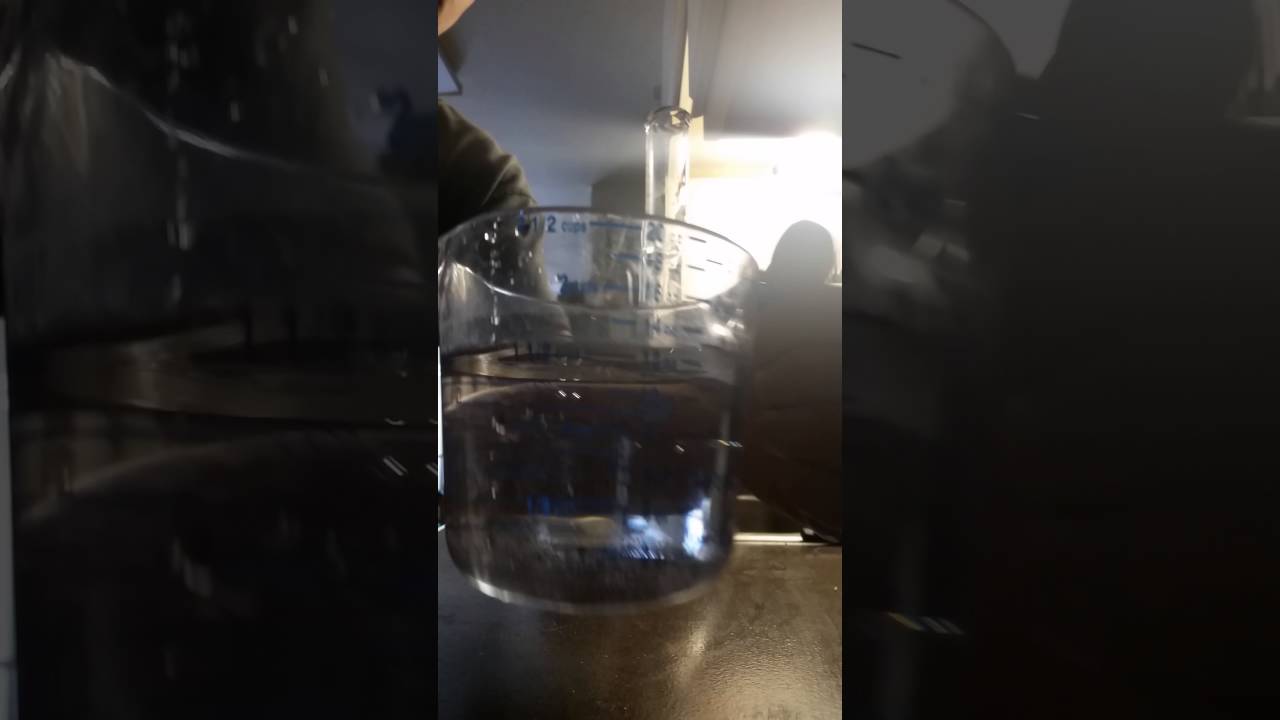 Science rules! How to fill your bong with built in perc(s)