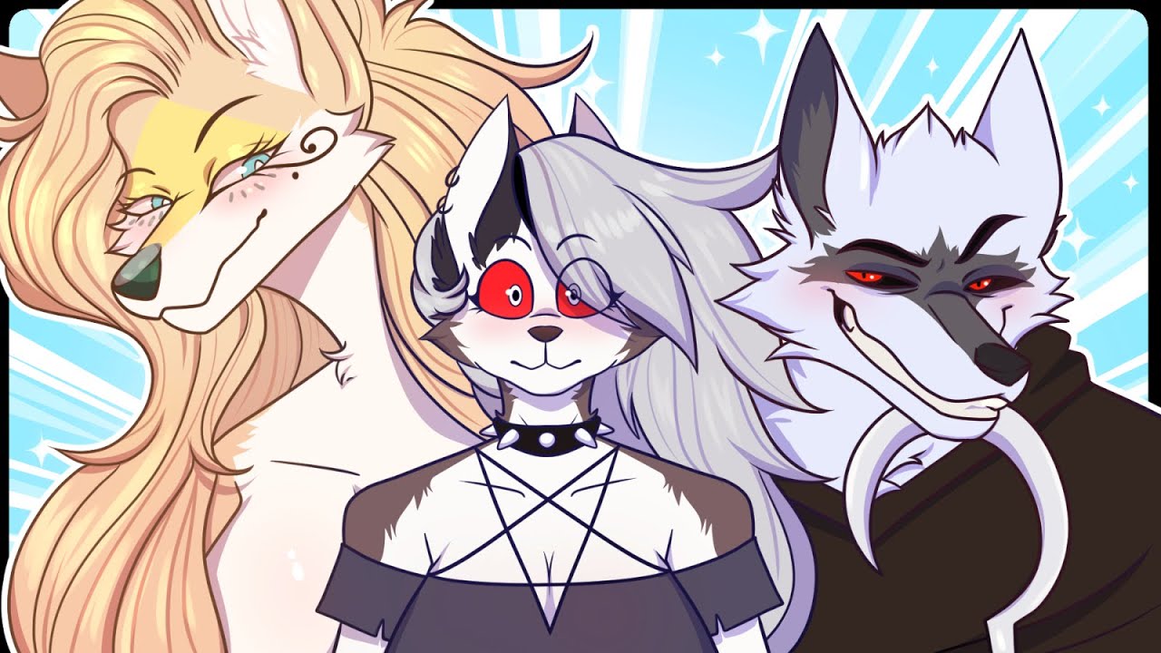 Loona's Date With Life & Death Wolf! (Helluva Boss Comic Dub)