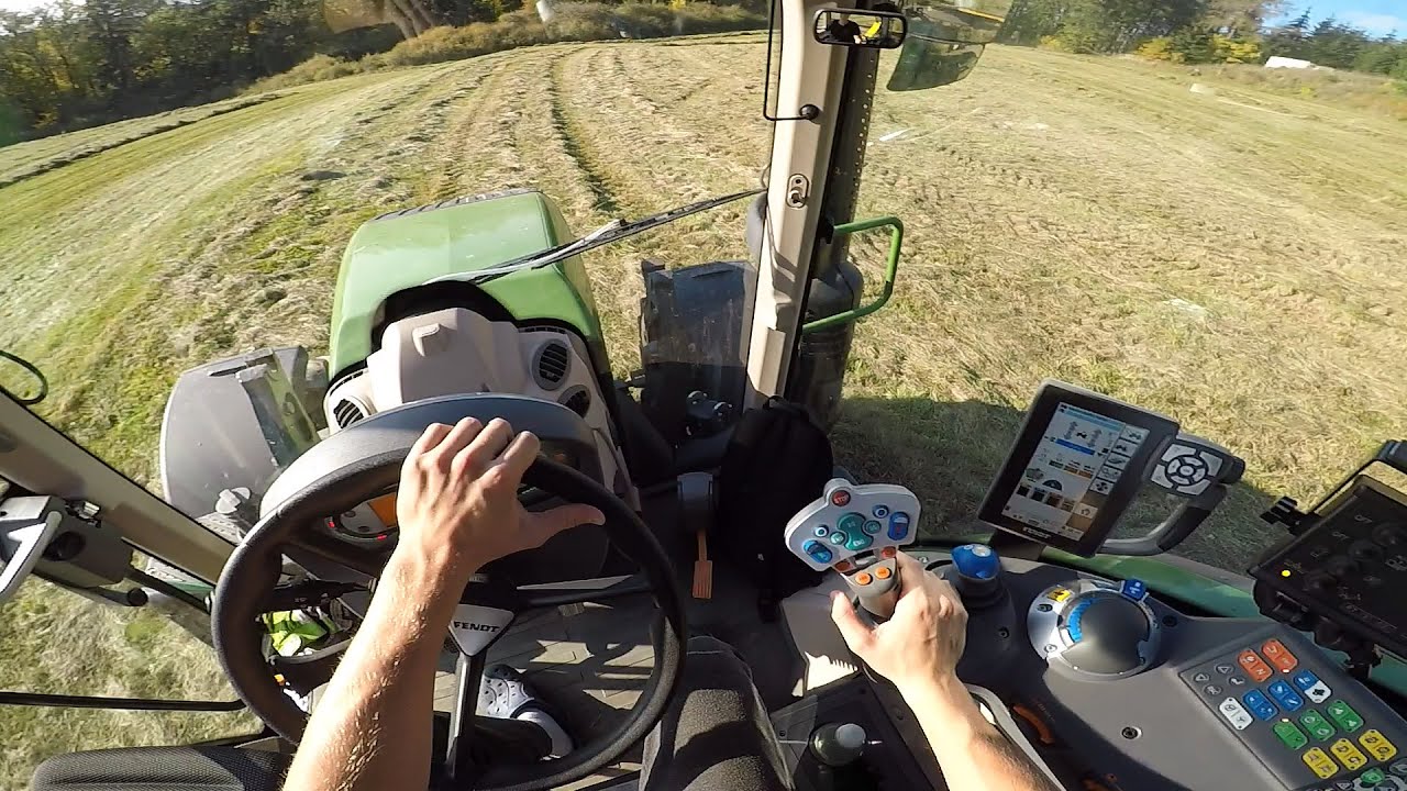 GoPro/Driver view - Fendt 313 Vario + ROC RT 730