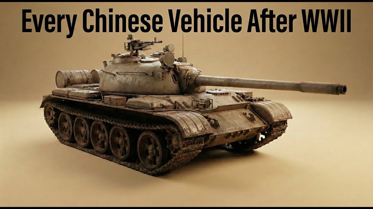 Every Chinese Vehicle Used After WWII