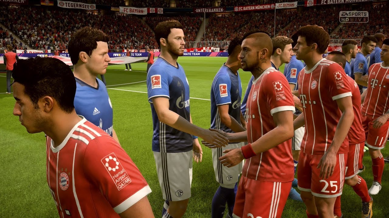 FIFA 18 | FC Bayern Munich vs Schalke 04 - Full Gameplay (PS4/Xbox One)