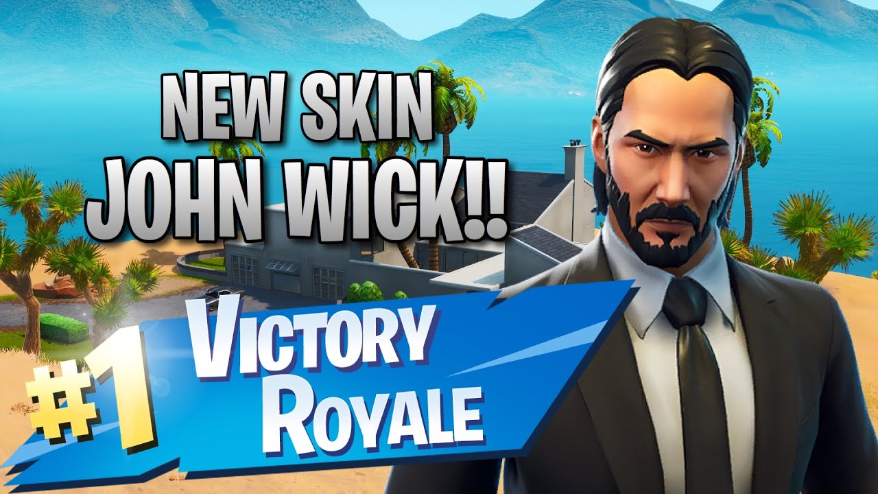 New John Wick Skin!! 10 Elims!! - Fortnite: Battle Royale Gameplay
