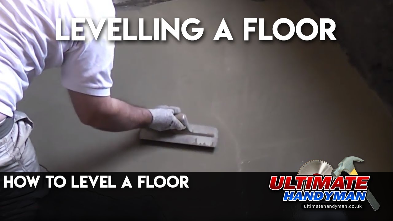 How to level a floor