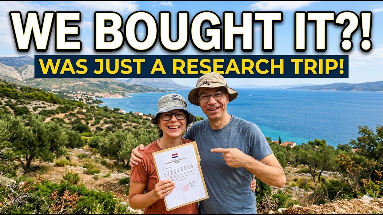 Ep.3 We Didn&rsquo;t Plan to Buy Land in Croatia&hellip; But We Did
