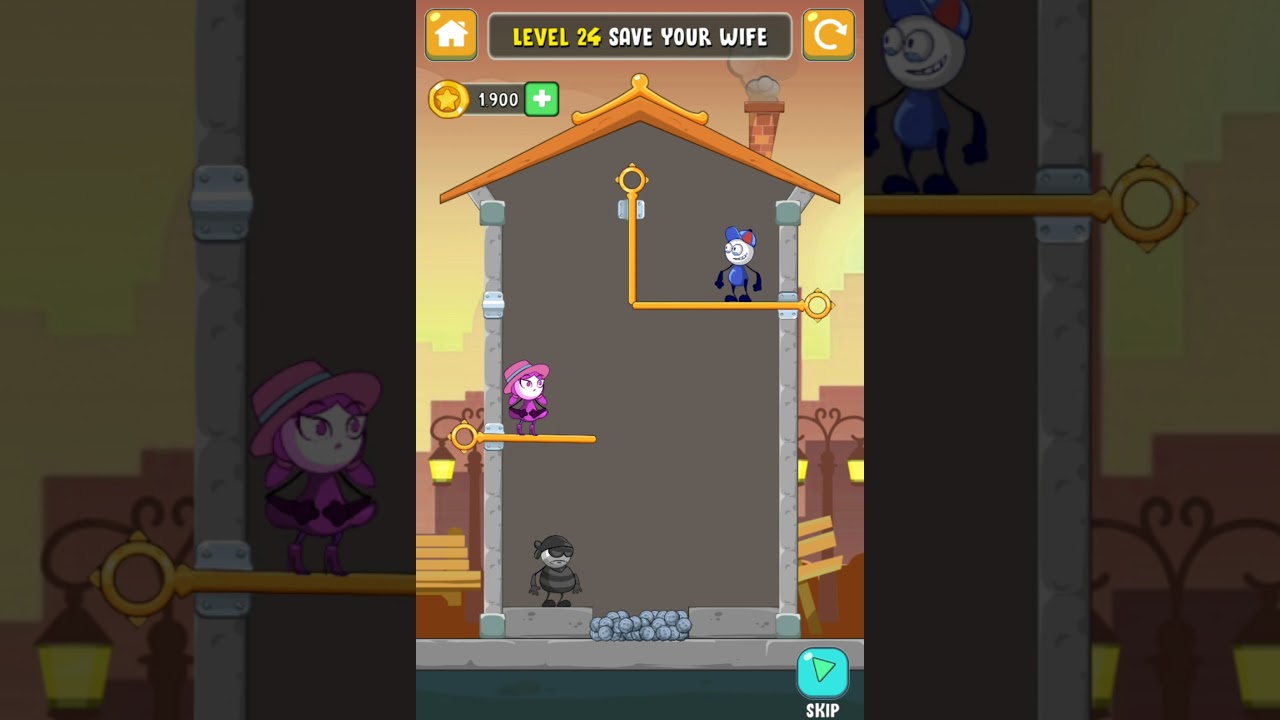 Rescue Genius - Max Levels Gameplay ( LVL 24 & 25 )