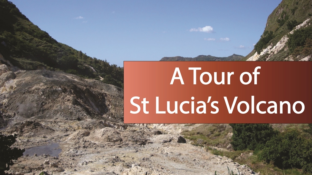 A Tour Of St Lucia's Volcano | The World's Only Drive In Volcano | The Sulphur Springs In St Lucia