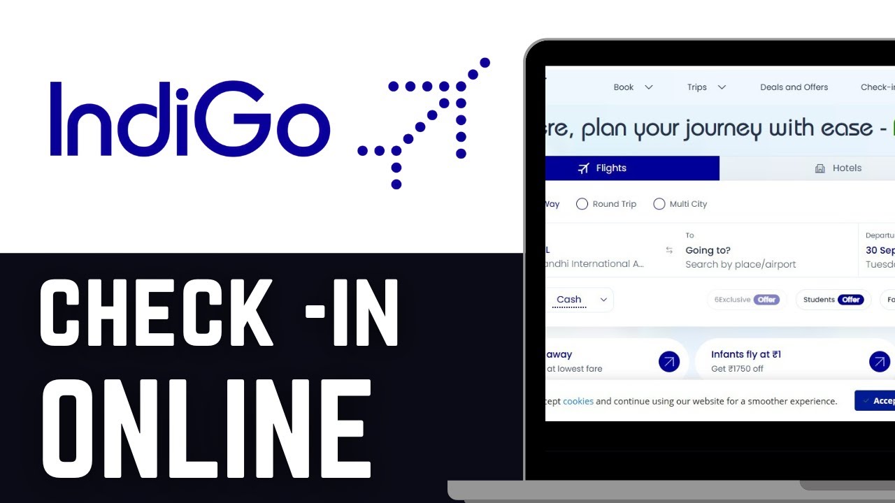 indigo online check in | how to check with indigo