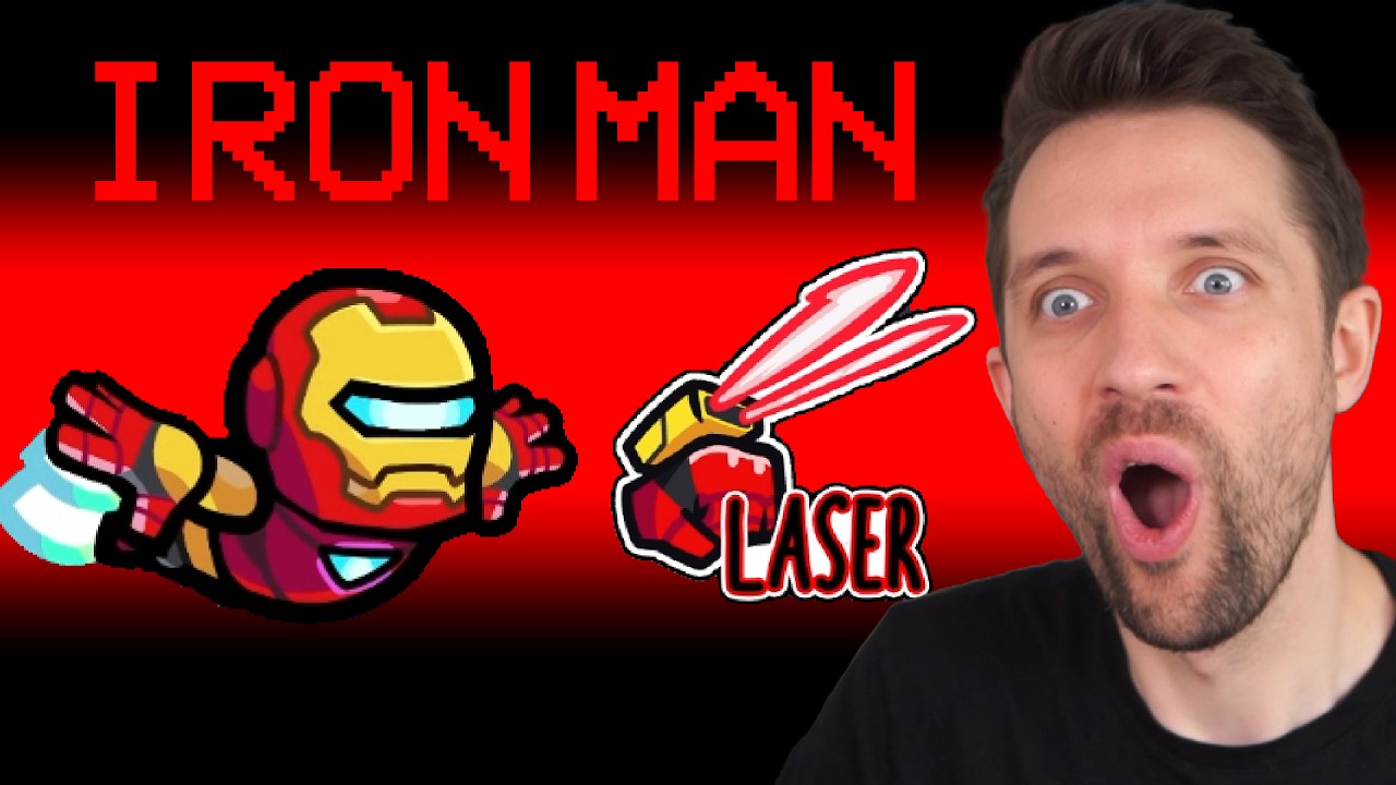 AMONG US mit IRON MAN IMPOSTER