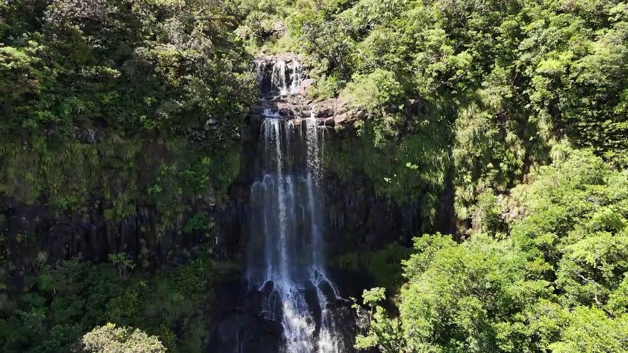 Alexandra Waterfall, Mauritius, 4k