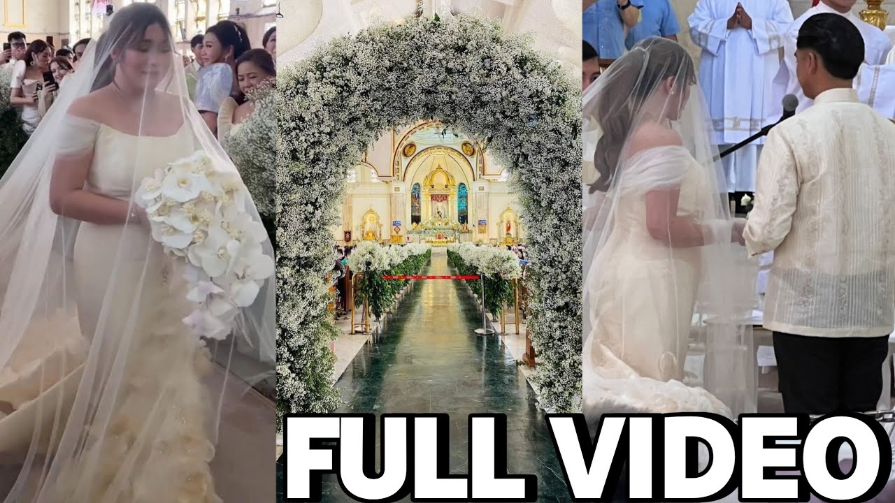 THE WEDDING Of Angeline Quinto and Nonrev Daquina♥️Full Video ng Kasal ni Angeline and Nonrev