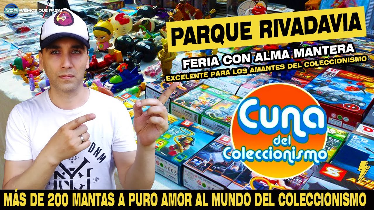 ⚡ FERIA/TIANGUIS ARGENTINA  MÁS DE 200 MANTAS A PURO COLECCIONISMO IGUAL AL PARQUE RIVADAVIA #VQP
