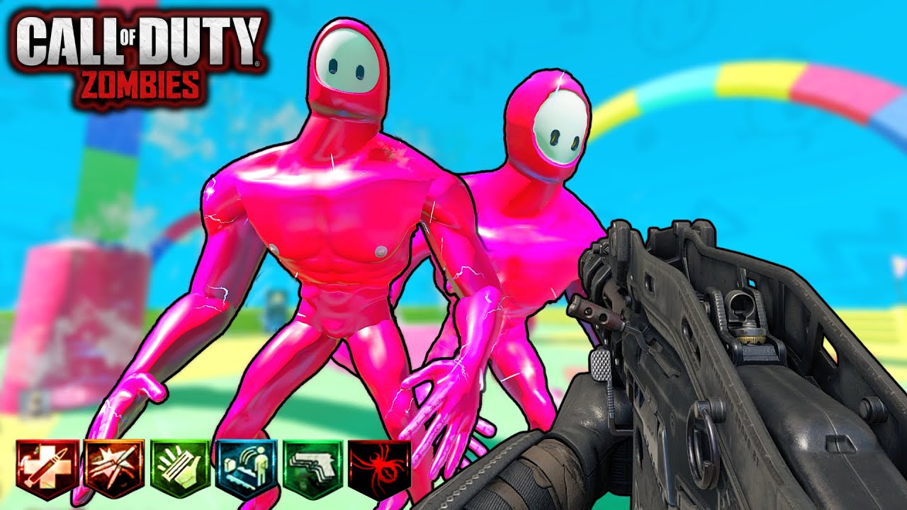 NUEVA TORRE IMPOSIBLE DE FALL GUYS CUSTOM ZOMBIES CON BOSS FIGHT | BLACK OPS 3 ZOMBIES