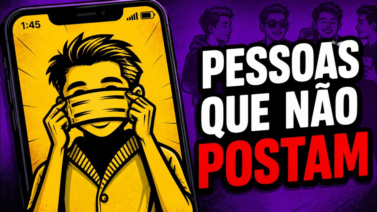 A Psicologia das Pessoas que Não Postam nas Redes Sociais