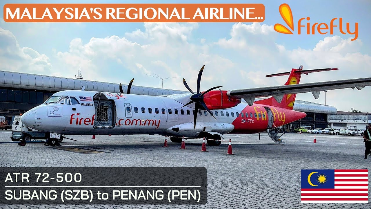 Firefly Trip Report: So Efficient! ATR 72 from Kuala Lumpur (Subang) to Penang