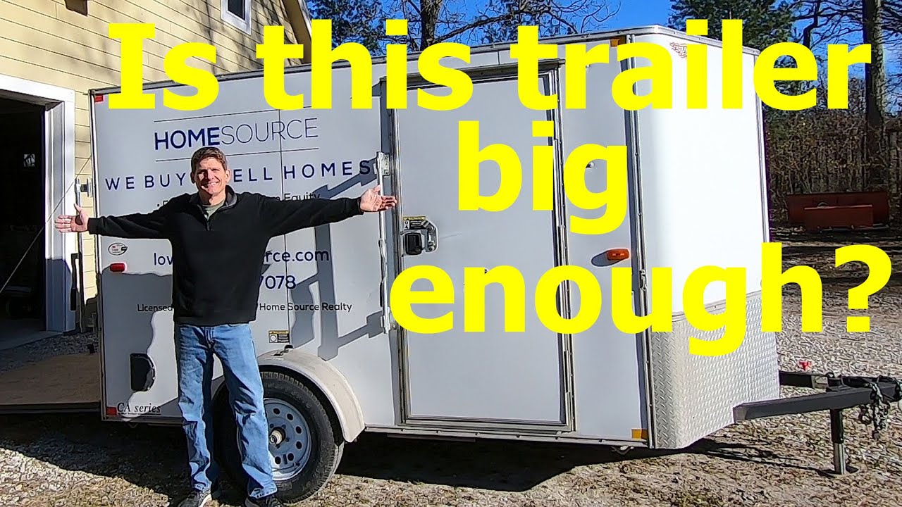 How to build a tool trailer. How big do you need?