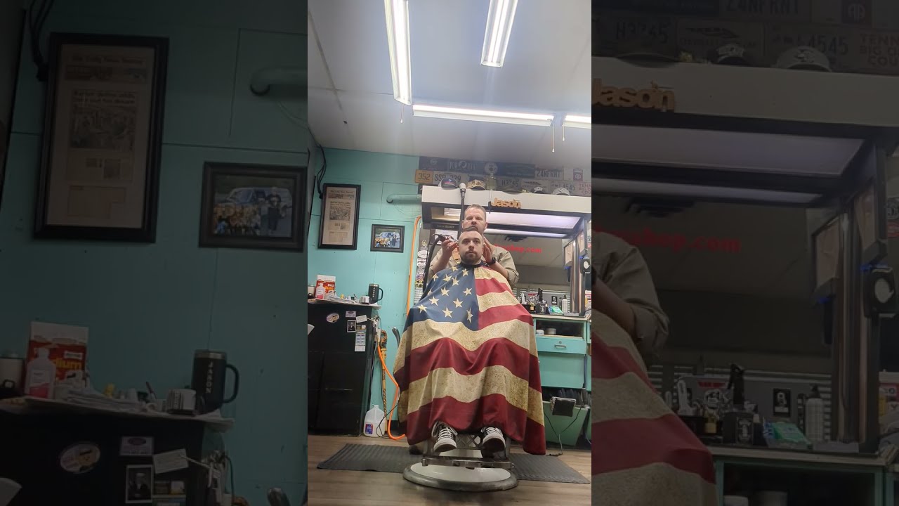 Flattop at Drake's Barber Shop