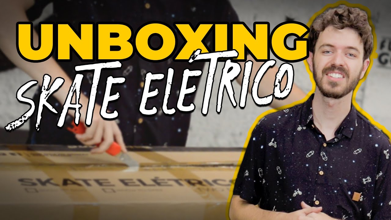 Unboxing e Review do Skate Elétrico Off-Road Two Dogs