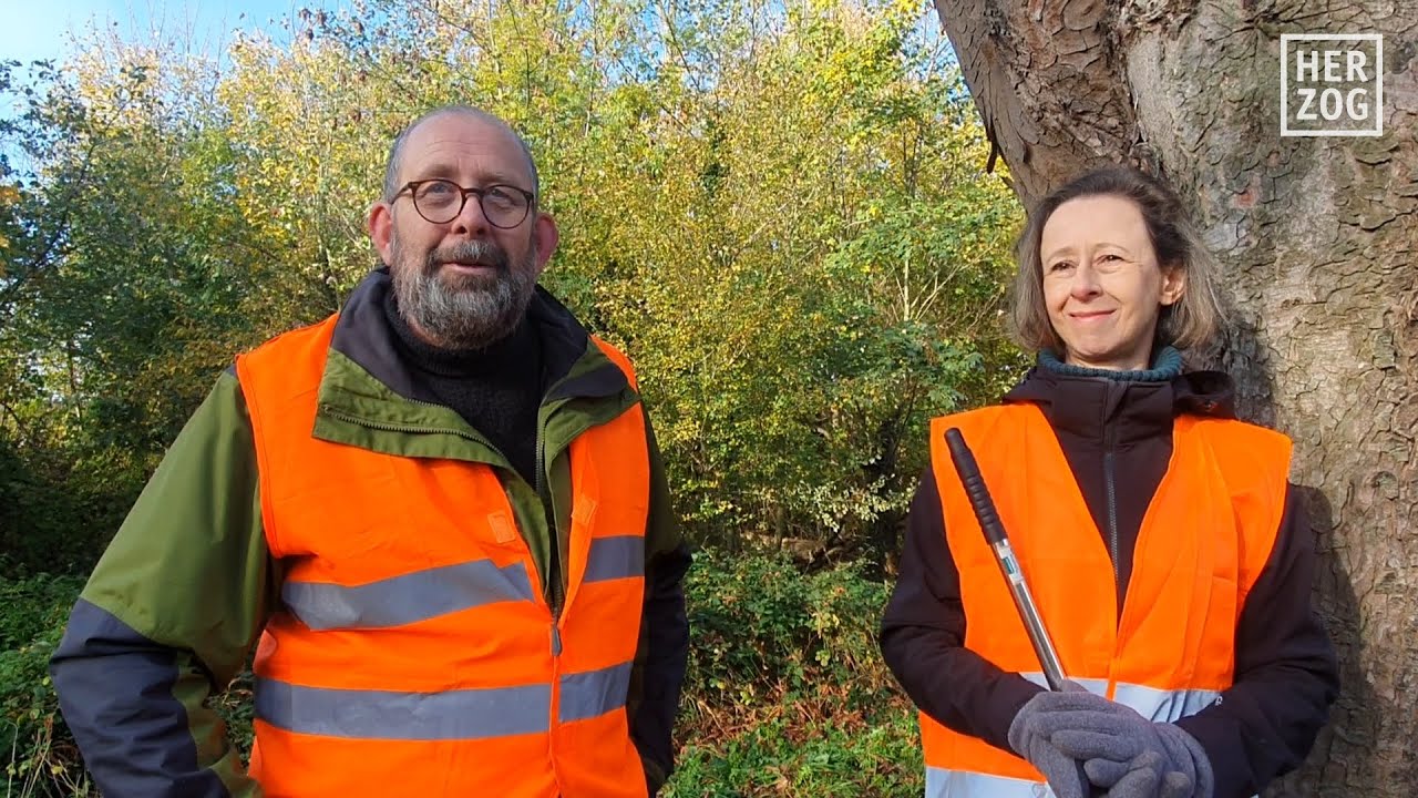 Blättersammelaktion in Jülich