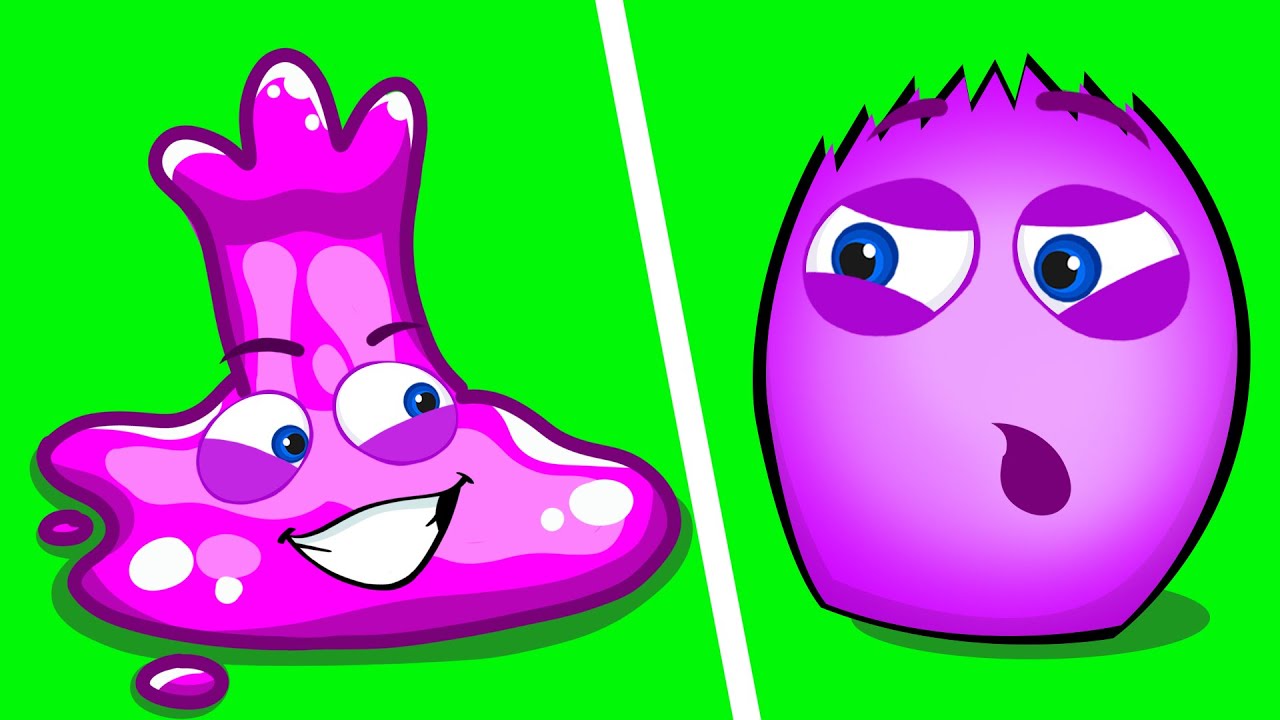 Op y Bob: Aventuras Educativas y Dibujos Animados - Aprendiendo sobre Rígido o Plástico