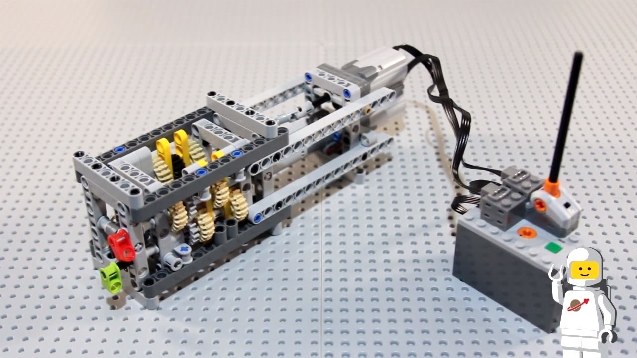LEGO Technic Smooth Linear Gearbox - 3 Speed + Neutral + PTO