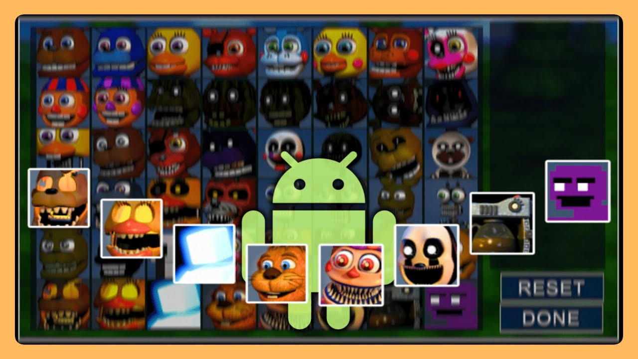 FNAF World MOBILE - ВСЕ секретные персонажи!