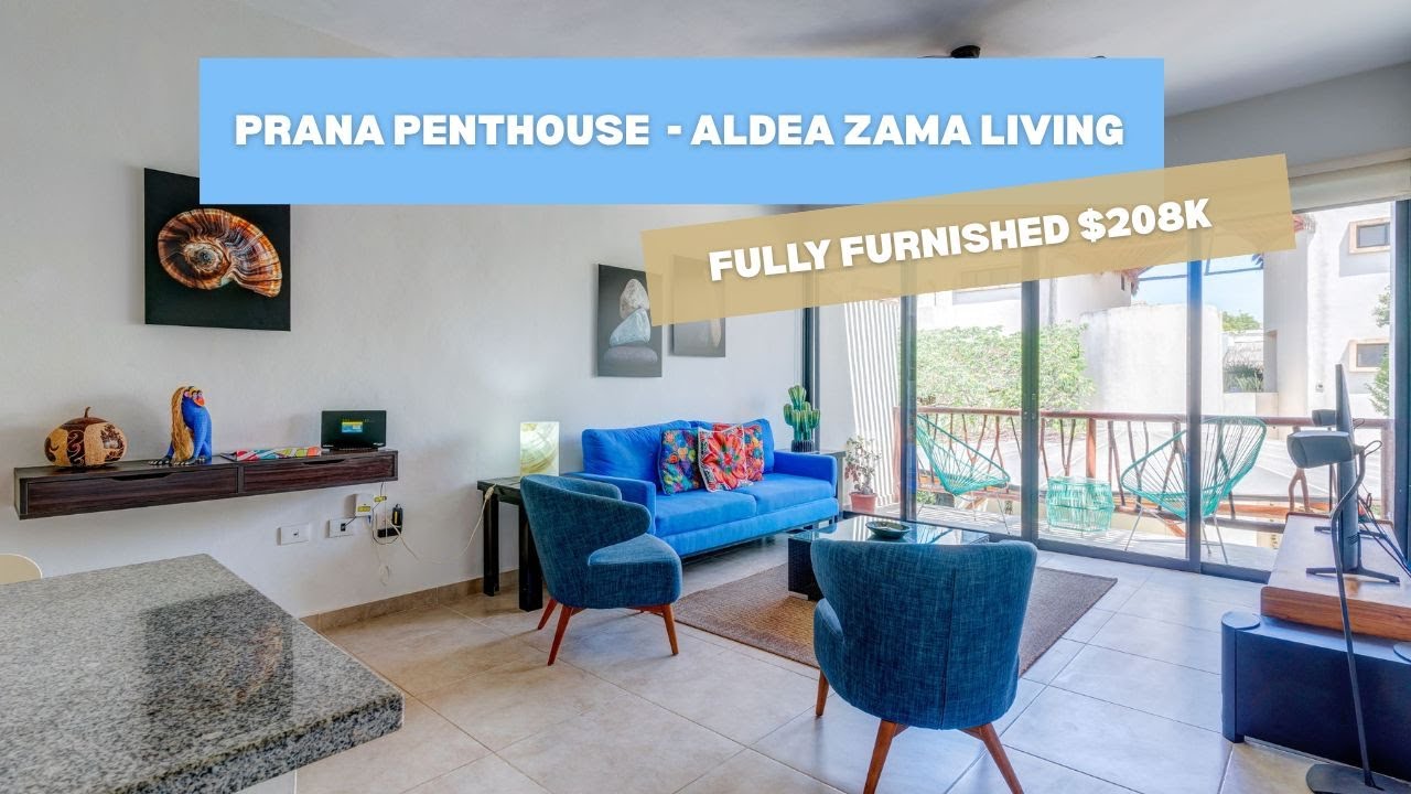 2-Bedroom Penthouse Tour in Aldea Zama, Tulum
