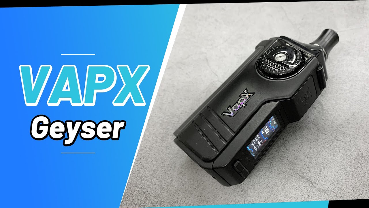 VapX Geyser Pod Mod Kit 100W Unboxing | Vapesourcing