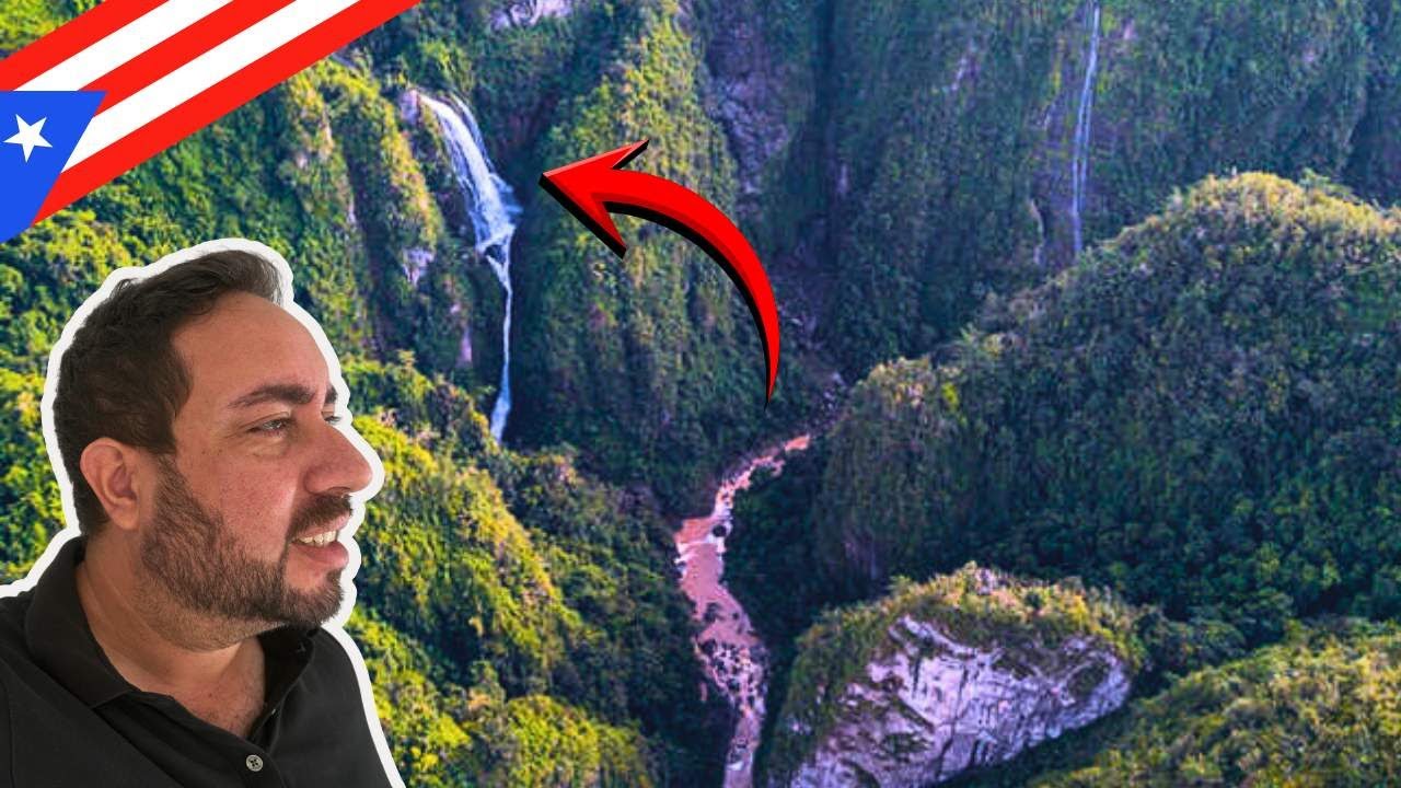 Tallest waterfall in Puerto Rico!!