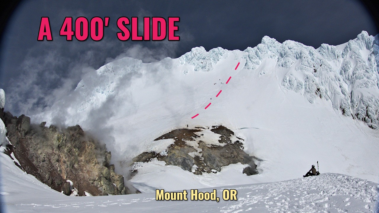 We Saw Somebody Slide the Whole Way | Climbing Mt Hood's Old Chute