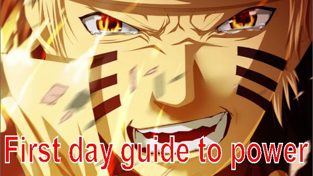 Naruto Online: Taking advantage of the first day guide